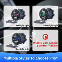 Chargeur de voiture USB à charge rapide QC3.0, chargeur de voiture compact mini adaptateur pour prise de charge de véhicule 5V 4.2A