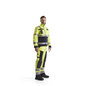 BLAKLADER - 157815143389C58 Multinorm Pantalones artesanos de alta visibilidad Amarillo/Azul marino-EAN 7330509516515 ROPA DE TRABAJO RESISTENTE A LLAMA - Product Image 3