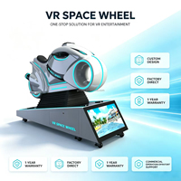 Simulateur de mouvement de réalité virtuelle VR Space Wheel Ruiying VM-R213 pour les centres de divertissement en salle et les parcs d'attractions familiaux