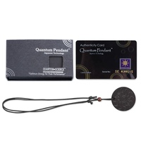 Pendentif islamique classique pour enfants avec pierres de lave Sun Fire, logo personnalisé, breloques de science quantique et d'énergie scalaire