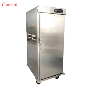 عربة طعام دافئة عربة عشاء تجارية كهربائية مأدبة ترمس مقلاة مسخنة مع خزانة طعام ساخنة معزولة بمصد - Product Image 1