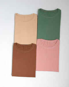 Camiseta Lisa bordada de gran tamaño con estampado de algodón 100% de 230gsm de peso pesado de alta calidad, camiseta personalizada de talla grande - Product Image 6