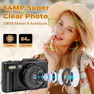 Bất 4K Máy Ảnh Kỹ Thuật Số Với 3.0 ''IPS Lật Màn Hình 64MP Vlogging & Nhiều Nhiếp Ảnh Phong Cách Tự Động Tập Trung - Product Image 2