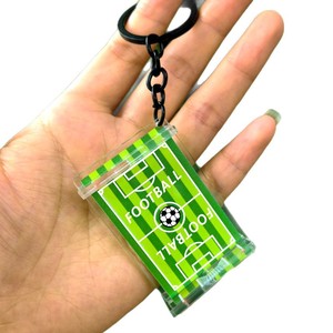 Llavero 3D <span class=keywords><strong>de</strong></span> Campo <span class=keywords><strong>de</strong></span> Fútbol, Souvenir del Evento <span class=keywords><strong>de</strong></span> Fútbol 2026 en EE. UU., Canadá y México, Regalo Promocional, Llavero Acrílico para Aficionados - Product Image 5