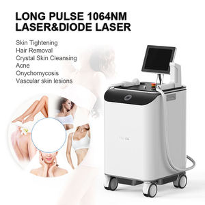 Épilateur <span class=keywords><strong>laser</strong></span> diode professionnel 808 nm et épilateur à impulsions longues 1064 nm pour l'<span class=keywords><strong>épilation</strong></span> permanente et l'élimination des taches vasculaires – Équipement de beauté - Product Image 1