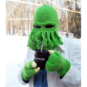 Chapeau De Pieuvre Fait à La Main En Peluche Douce Pour