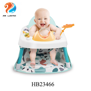 Мягкий <span class=keywords><strong>2</strong></span> в 1 Детская скамья для жима babybett подвесные детские качели джемпер прыгающий стул Детские Обучающие Перевозчик с музыкой и свет - Product Image 3