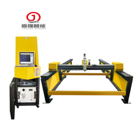 Machine de découpe laser à fibre CNC mini-portique 1010 légère, faible coût de transport, 1200W, refroidissement par air, pour la découpe de tôles métalliques