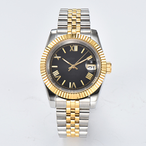 Luxury Men's Stainless Steel Bracelet Mechanical Watch Gold <b>Automatic</b> <b>Wristwatch</b> Waterproof Feature Classic Business Formal - Product Image 3
