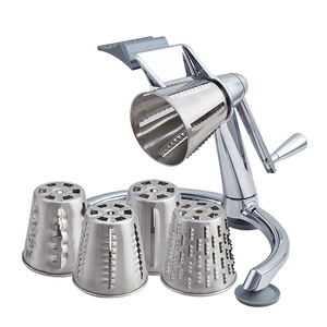 Rotary Drum Grater with 5 Stainless Steel Blades <strong>Salad</strong> <strong>Master</strong> - Product Image 1
