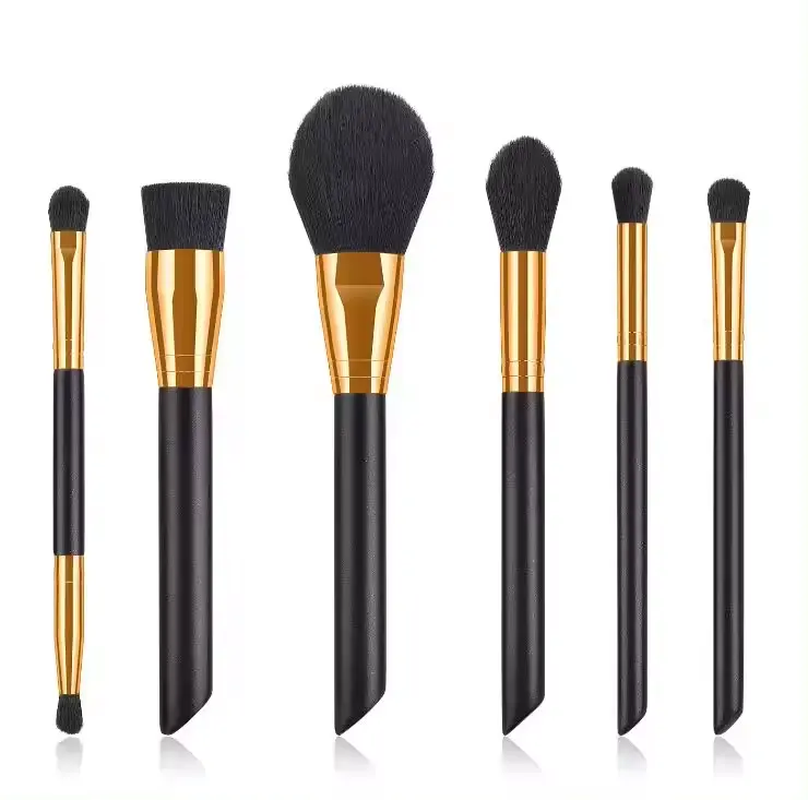 Makeup Tools Portable Cosmetic Brush Set 10pcs Makeup Brushes for Travel Make up Ladies Makeup Face Tool Accept Private Logo