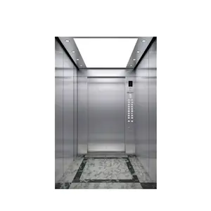ลิฟต์โดยสารสำหรับห้างสรรพสินค้าขนาด450กก. ลิฟต์โดยสารเมตร/วินาที1.0ดีไซน์ไม่เหมือนใครจากประเทศจีน
