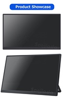 Moniteur portable IPS LED Full HD de 13,3 pouces avec haut-parleur intégré, USB Type-C pour ordinateur portable, PS4, X-box