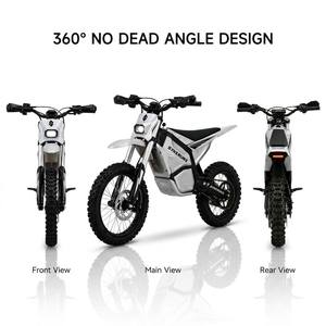 Motocicleta Eléctrica SYKERUNS X7 60V 27Ah 5500W, Potente Motocicleta Todoterreno para Adultos, Envío Rápido desde Almacén en EE. UU. - Product Image 2