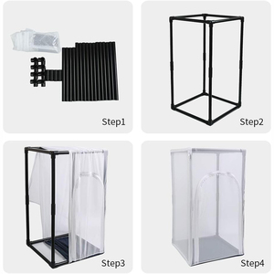 Jaula para Insectos y Mariposas con Diseño de Patrón Sólido, Cierre de Cremallera, Diseño de Lujo, Ventanas de Malla de Nailon Ecológicas, Caja para Interiores/Exteriores - Product Image 5