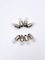 Ampoule LED blanc chaud pour bouton d'instrument, type baïonnette B9, 6.3V/12V/24V/30V/36V/48V, indicateur expérimental