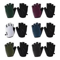 Gants de sport pré-teints personnalisés Mcycle Gants de course demi-doigts Gants de cyclisme sur route Gants de cyclisme à doigts courts