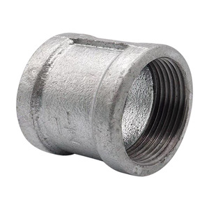 Conector de Tubería de Hierro Galvanizado con Rosca Interna de 20 mm DN15 y 1 mm de Espesor de Pared para Plomería - Product Image 1