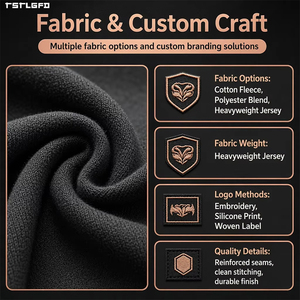 <span class=keywords><strong>Cardigan</strong></span> Lungo con Zip per Uomo, Collo Alto, Maniche con Foro per il Pollice, <span class=keywords><strong>Oversize</strong></span>, Streetwear, Produzione in Serie OEM ODM - Product Image 6