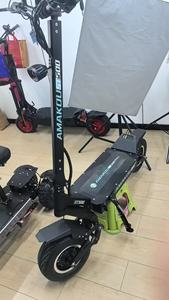 Trottinette électrique AMAKOU <span class=keywords><strong>ST500</strong></span> 9000W à double moteur, 72V 38Ah, autonomie de 74 milles, vitesse maximale de 65 MPH, trottinette électrique tout-terrain de 11 pouces pour adultes - Product Image 2