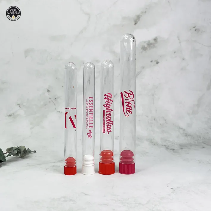 5ml 10ml 30ml Clear Plastic Test Tube With Cork