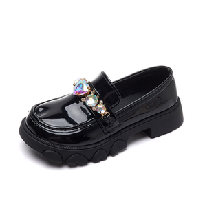 Spring and Autumn New Style Girls <b>Shoes</b> Fashion Big Girls <b>Shoes</b> Children Princess <b>Soft</b> Soles Loafer Single <b>Shoes</b> - Product Image 1