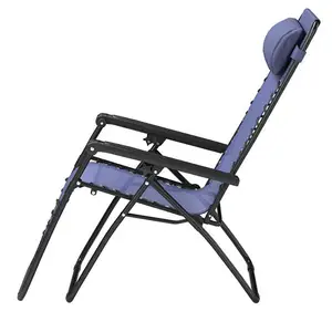 Flag purple-Silla de camping plegable de gran tamaño, asiento de gran resistencia, espalda alta, relajante, 150kg, acolchado personalizado