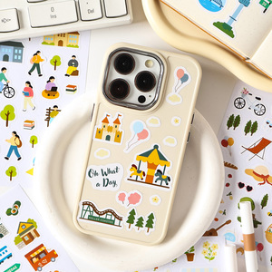 ชุดสติกเกอร์รายวัน1แผ่น/แพ็คสติกเกอร์คอลลาจสไตล์เกาหลีใส่ทุกวันสติกเกอร์วัสดุที่สร้างสรรค์ - Product Image 3