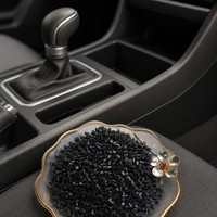 Granulés de résine PC ABS ignifuges V0, granulés plastiques résistants aux UV, qualité modifiée pour boîtiers électroniques extérieurs