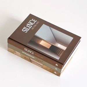 Libro Decorativo per Caffè, Libro con Copertina Rigida, Semplice e Moderno, per Casa, Stanza Modello, Studio, Camera da Letto, Decorazioni Morbide, Ornamenti - Product Image 1