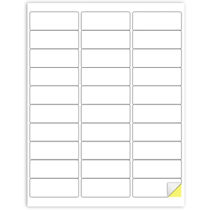 Personalizado 8,5x11 pulgadas troquelado dirección envío por correo FBA A4 papel pequeña etiqueta adhesiva de código de barras para impresora láser/de inyección de tinta - Product Image 4