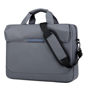Custom Men's Polyester File Briefcase, Portable Large Capacity Shoulder Crossbody Business Outdoor <b>Laptop</b> Sleeve Bag. - Product Image 4