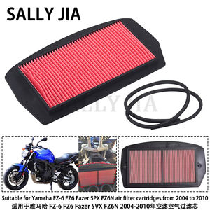 Convient aux cartouches de filtre à air Yamaha FZ-6 <span class=keywords><strong>FZ6</strong></span> Fazer 5PX FZ6N de 2004 à <span class=keywords><strong>2010</strong></span> - Product Image 2