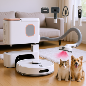 Robot Aspirador PSL20m Plus+ con Navegación Láser de 10000 Pa, Limpieza Profunda de Pelo de Mascotas, Batería de 5000 mAh con 180 Minutos de Duración - Product Image 2