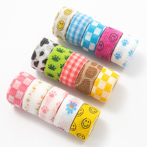 Bandage élastique autoadhésif Non tissé, YD-420 couleurs, bandage d'enveloppe de vétérinaire, bandage de jambe de <span class=keywords><strong>cheval</strong></span> - Product Image 4