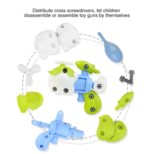 DIY take part dinosaur gun with cartoon figure target 2020 new shooting series game - Product Image 3