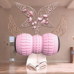 كرة تدليك علاجية قابلة لإعادة الشحن فائقة القوة وناعمة للغاية على شكل حبة الفول مع موسيقى، موديل <span class=keywords><strong>DR</strong></span>-MB008 لتدليك نقاط الضغط في الجسم - Product Image 2