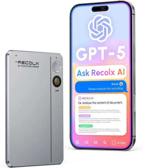 AI Voice Recorder Transcribe & Summarize with Templates Deep AI Analysis Recorder for Meetings, Work, Lectures, 112 Languages