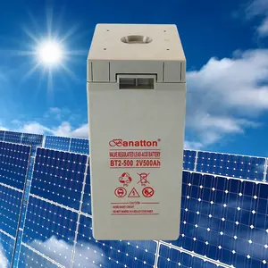 Banatton AGM 2v 500ah Banatton Solar battery Lead acid Battery Deep Cycle Lead Acid Battery Inverter