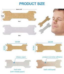 Produk Perawatan Kesehatan Strip Hidung Sekali Pakai Alami Anti-Dengkur Baru Grosir Pabrik - Product Image 3
