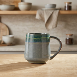 แก้วกาแฟเซรามิกเคลือบด้าน ดีไซน์วาบิซาบิ สีพื้น สำหรับใช้ในบ้าน - Product Image 1