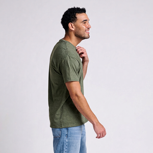 100% Cotton Jerzees 363M Unisex <b>Olive</b> <b>Green</b> <b>T</b>-<b>Shirt</b> Pre-Shrunk Bulk Pricing Small Quantity Orders Accepted USA - Product Image 1