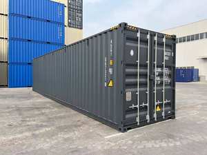 Yepyeni 40'HC SPA-H Çelik High Cube BV Sertifikalı Kuru Depo Konteyneri, 76.4 metreküp Kapasiteli ve Kontrplak Zeminli - Product Image 6