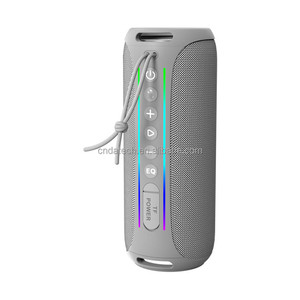 Caja de música impermeable al aire libre manos libres de moda de tela Altavoz LED Pequeños altavoces amplificados BT Altavoces inalámbricos - Product Image 2