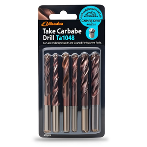 Foret en carbure Ttake Ta1048 à 6 plaquettes de guidage, revêtement optimisé pour les machines-outils - Product Image 2
