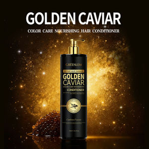 Après-shampoing Crème aux Herbes GreenlemCaviar pour Cheveux Bouclés et Fins - Protection Couleur - Hydratant - Formule Sans Rinçage - Product Image 6