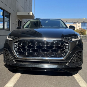 Nuevo Alerón Delantero Ligero de Fibra de Carbono Real, Divisor de Parachoques, Negro Carbón para Audi Q8/<span class=keywords><strong>SQ8</strong></span> 2024-2025 - Product Image 1