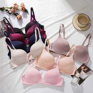 Reggiseno Senza Cuciture e Senza Ferretto per Donne, <span class=keywords><strong>Coppe</strong></span> 3/4 <span class=keywords><strong>Push</strong></span>-<span class=keywords><strong>up</strong></span>, Leggero e Confortevole, Intimo Quotidiano, Reggiseno Imbottito Sottile, Vendita all'Ingrosso - Product Image 2