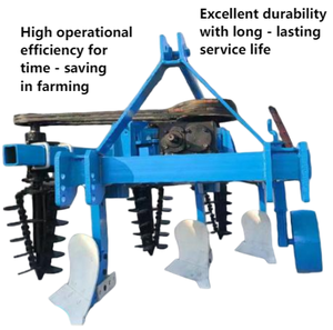4WD ruota integrata rotativa tornitura profonda macchina di aratura per il terreno rotto verticale rotativo aratri trattori - Product Image 4
