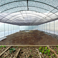 Ensemble complet de serre fabriqué en usine Film de tunnel agricole haute résistance Polytunnels transparents en plastique pour serre